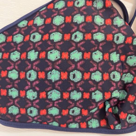 Patagonia Womens Spaghetti Straps Padded Swim Top Size XLARGE Geometric Print - Picture 4 of 9